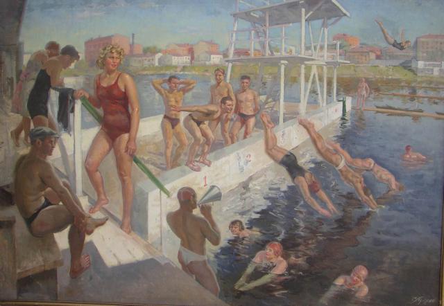 Луппов С.М. Водная станция. 1937